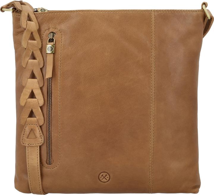Produktbild Hide & Stitches Micmacbags Daydreamer Crossbody -Umhängetasche - Cognac - 100% Leder
