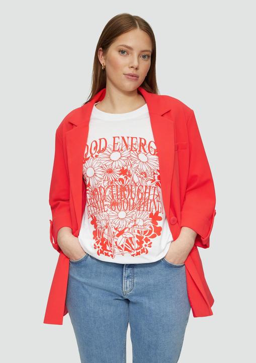 Actual product image S.Oliver Indoor-Blazer Blazer mit Reverskragen (54)