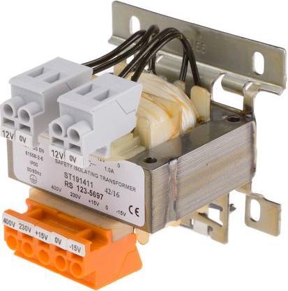 Produktbild RS PRO 25VA Isolation Transformer 2x12V