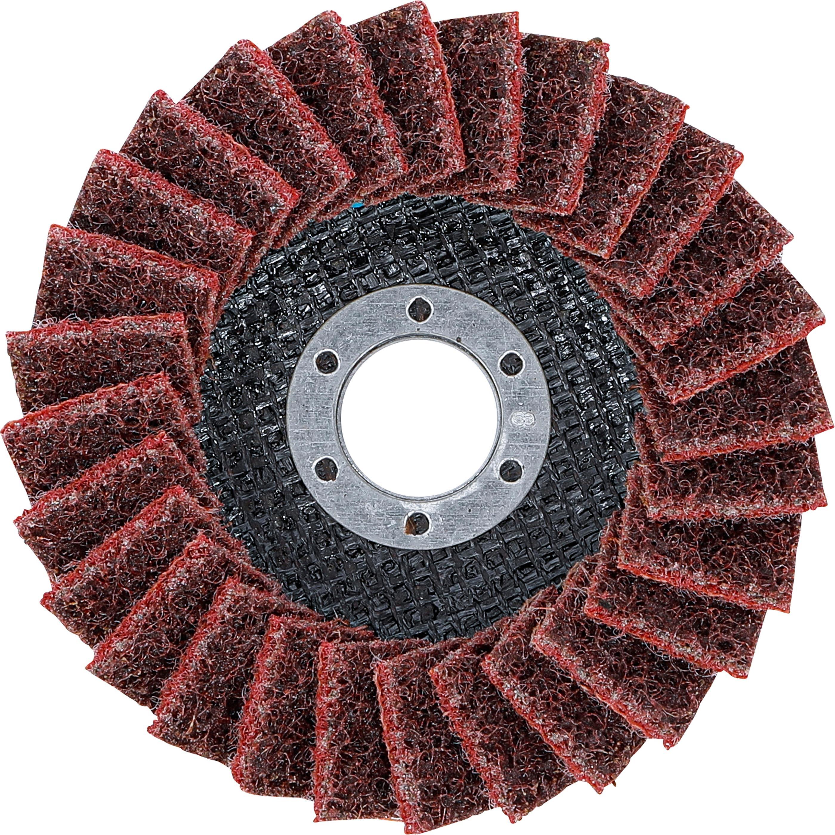 BGS, Schleifmittel, Fächer-Schleif-Scheibe Vlies Ø 115 mm Körnung 120 (120)