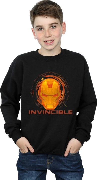 Actual product image Boys Iron Man Invincible Sweatshirt (140, 146)
