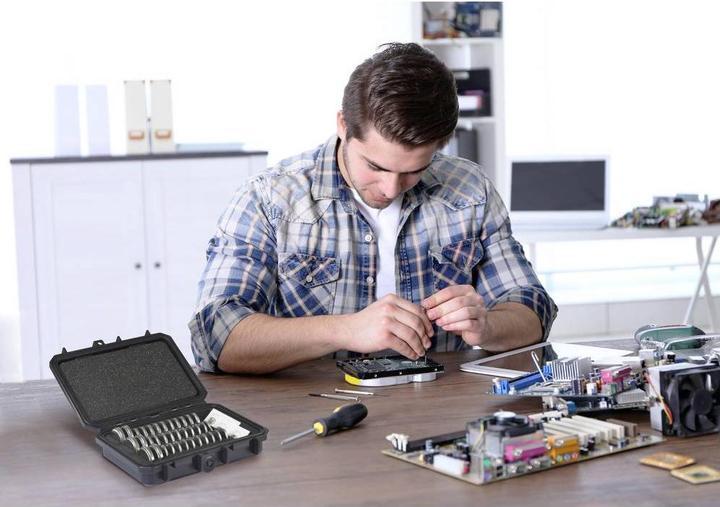 Actual product image Voltcraft Outdoor Batteriekoffer 36x CR 2016, CR 2025, CR 2032, CR 2320, CR 232