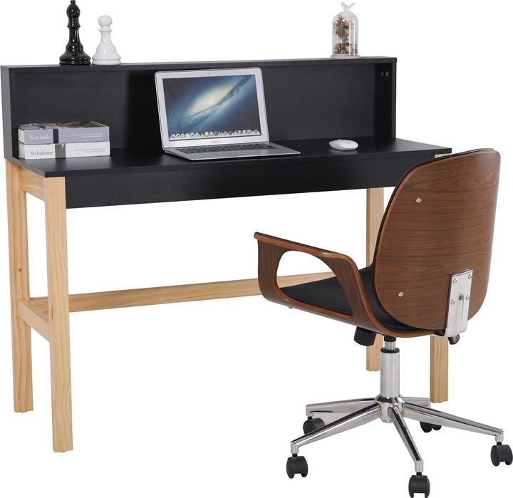 Image du produit Möbilia Bureau avec compartiments latéraux (120 x 45 x 101 cm)