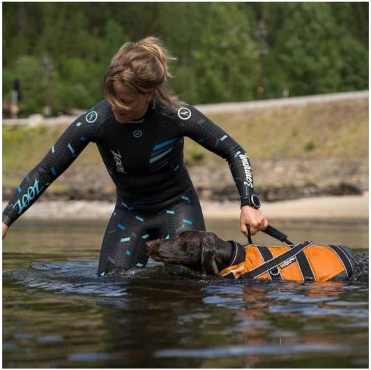 Immagine prodotto Non-Stop Dogwear Giubbotto di salvataggio Safe Gilet da nuoto M (4, Giubbotto di salvataggio per cani)