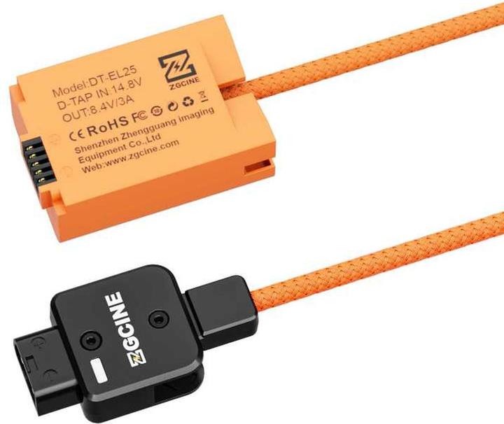 Produktbild ZGCine D-Tap To EN-EL25 Dummy Battery Cable (DT-EL25) (27DTEL25000000)