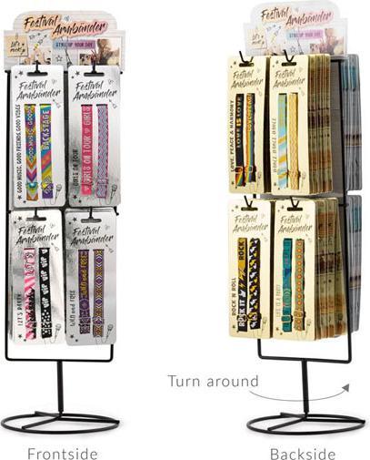 Produktbild Sombo FestivalArmband er Set Fach ass (7.40 cm, 100% Polyester)