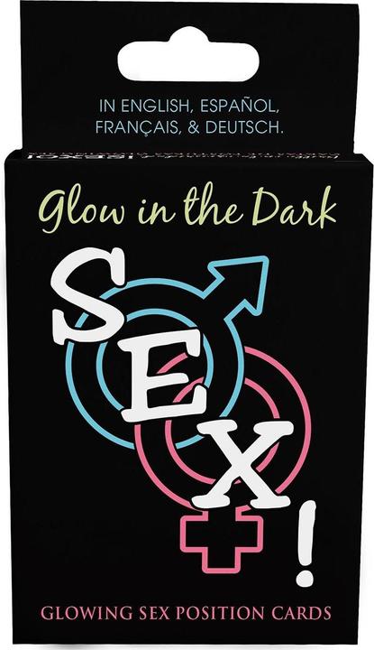 Productafbeelding Kheper Games Glow-in-the-Dark Seks! Kaarten (Spelcollectie, Engels, Frans, Duits)