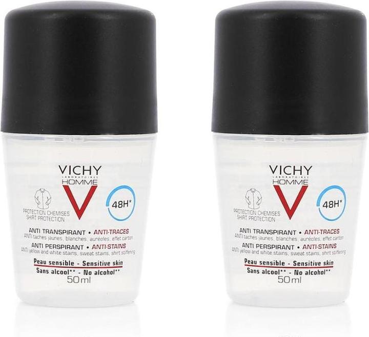 Vichy Set of 2 deodorants 48H - 2 x 50 ml (Roll-on, 50 ml)
