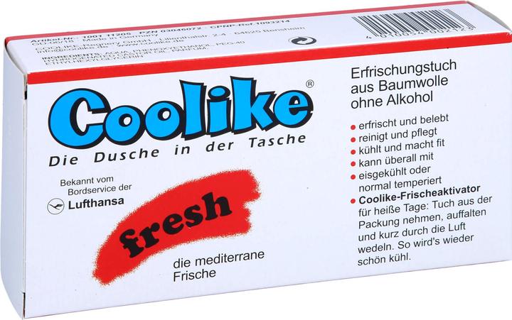 Actual product image Coolike Fresh refreshing wipes (5 Piece)
