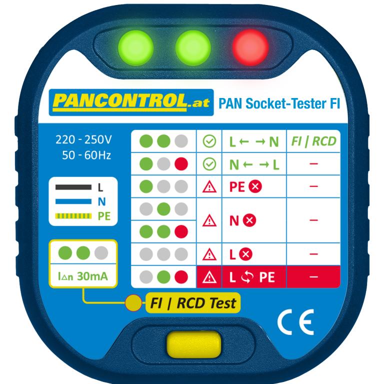 Tracon Allgemeines Produkt (CAT II 300V) (TR-PANSOCKETTESTERFI)