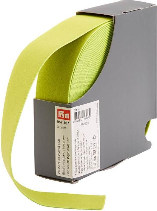 Image du produit Prym Elastique 38 mm vert citron