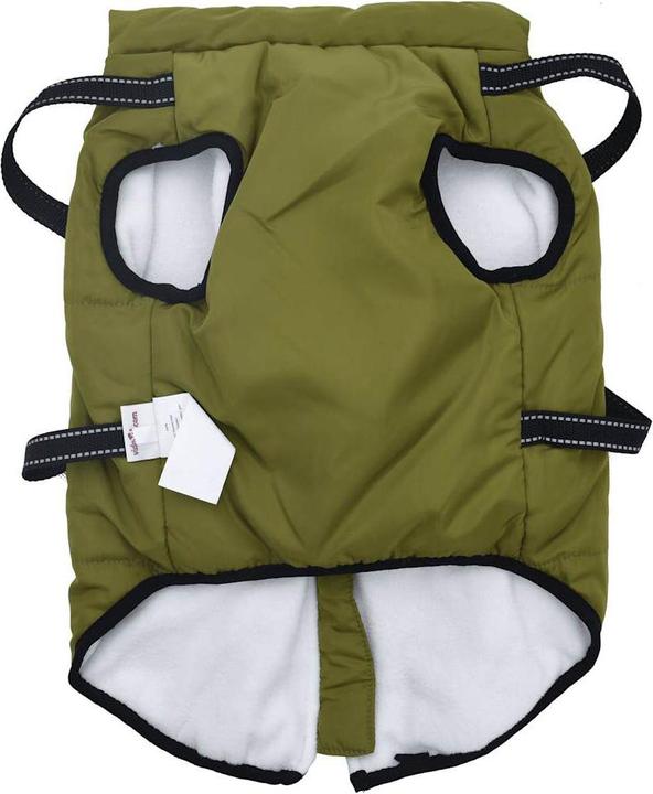 Actual product image vidaXL Dog coat with harness Waterproof (48, Dog coat)