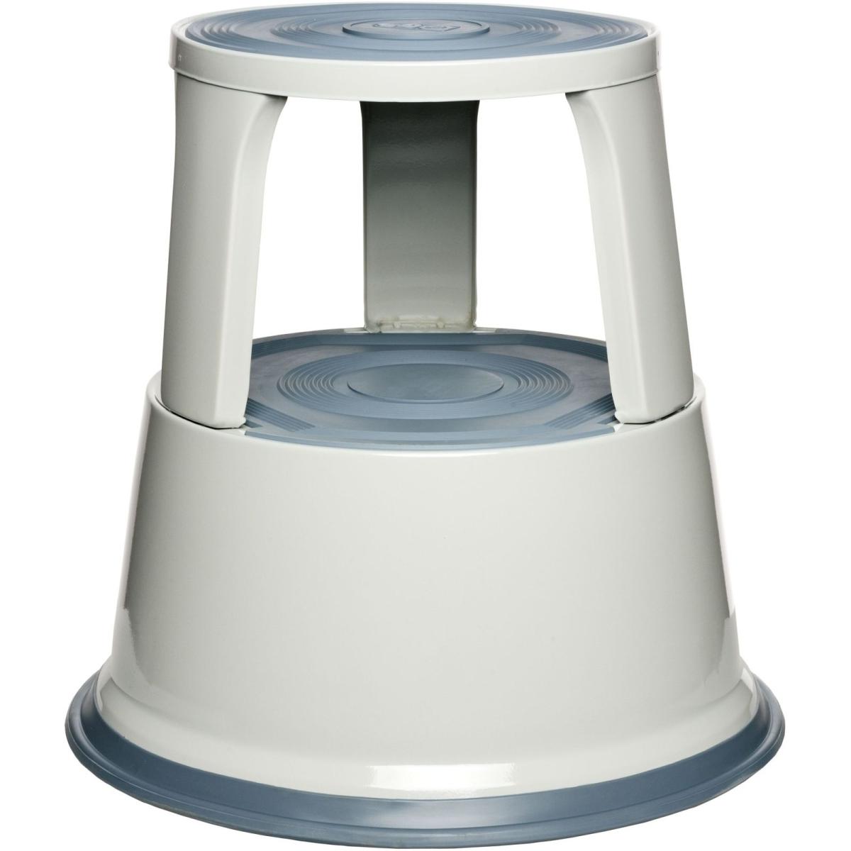 Alco, Hocker + Pouf, Rollhocker Metall 895-33 lichtgrau