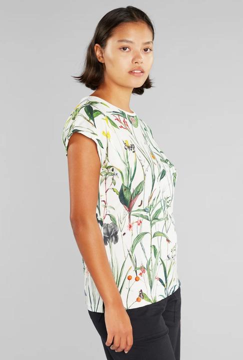 Actual product image Dedicated T-shirt Visby Flower Field Off-White XS (XS)
