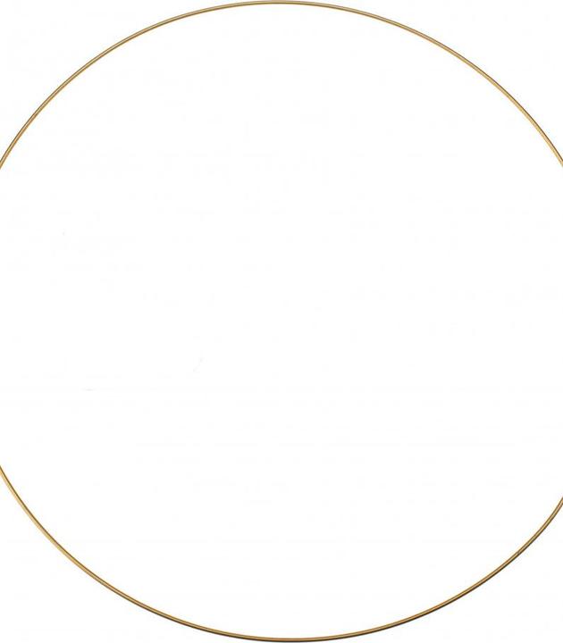 Produktbild Glorex Metallring goldfarben (0.60 m)