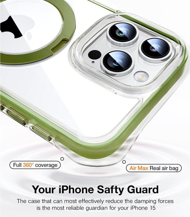 Actual product image Torras UPRO Ostand SS (Apple iPhone 15 Pro Max)