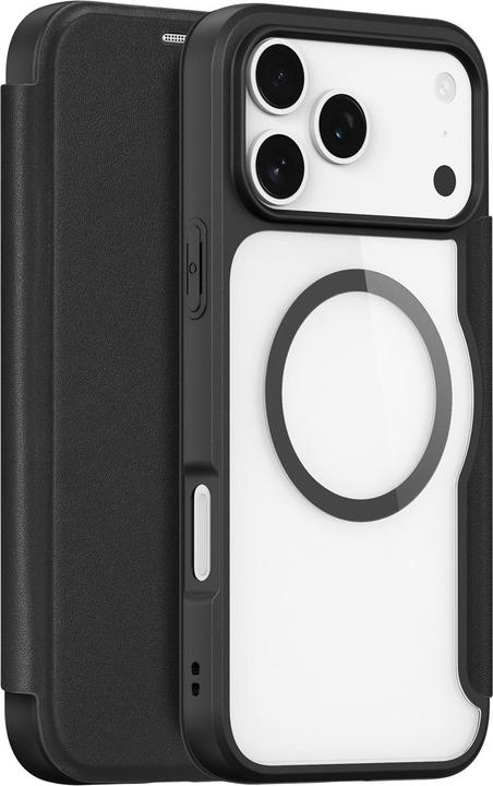Dux Ducis Skin X Pro Hülle für iPhone 17 Pro Max mit Wallet, MagSafe kompatibel - Schwarz (Apple iPhone 17 Pro Max)