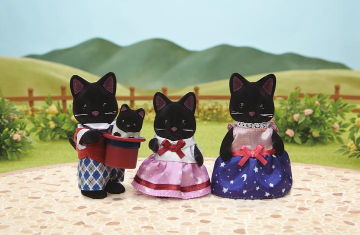 Image du produit Sylvanian Families Midnight Cat Family