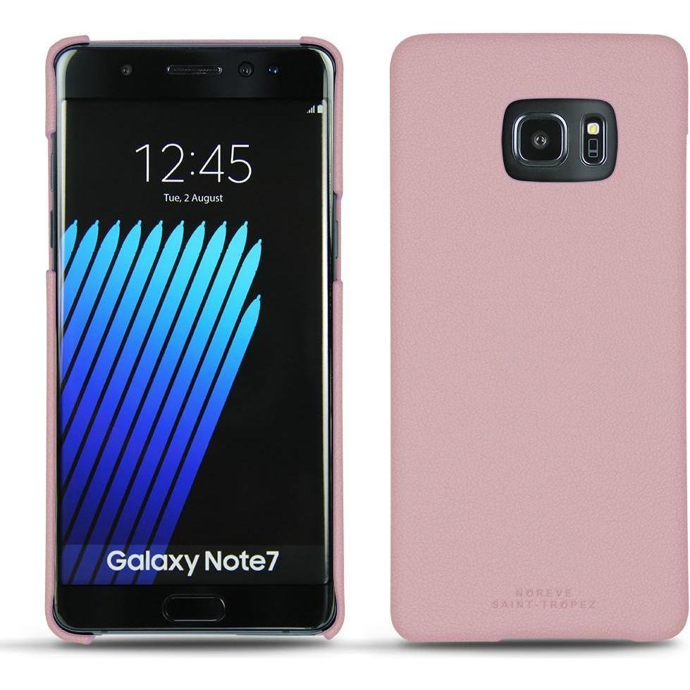 Noreve Lederschutzhülle (Samsung Galaxy Note 7), Smartphone Hülle, Rosa