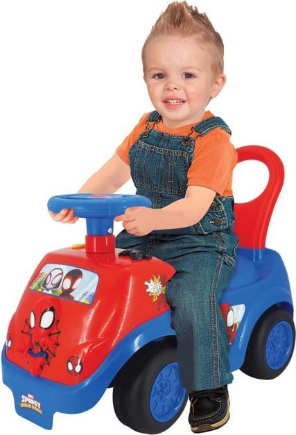 Actual product image Kiddieland Spiderman Spidey Team Ride On (61556)