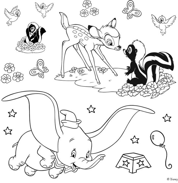Actual product image Panini Disney 100 My Favourite Stickers to Colour In