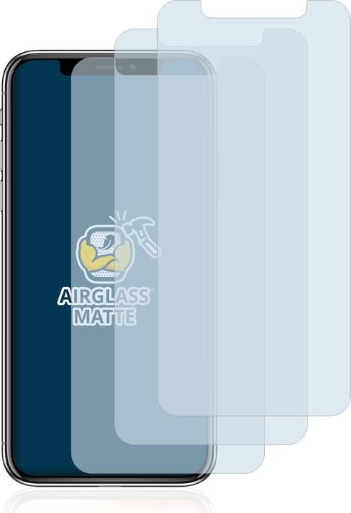 Image du produit BROTECT AirGlass Verre Mat (3 pcs, Apple iPhone X)