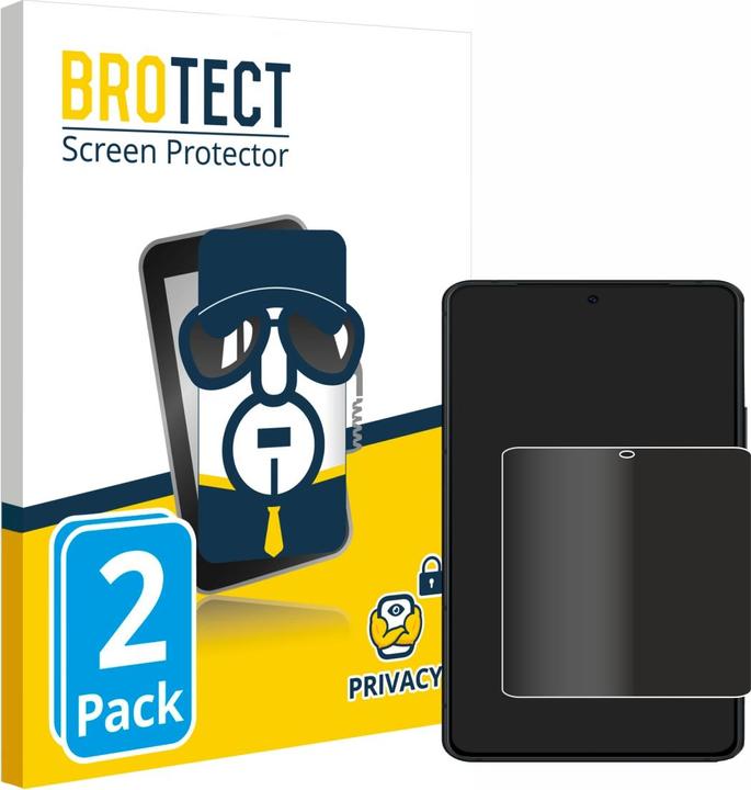 Produktbild BROTECT Sichtschutzfolie Anti-Spy Privacy Folie Blaulicht-Schutz (2 Stk., Asus ROG Phone 8 Pro)