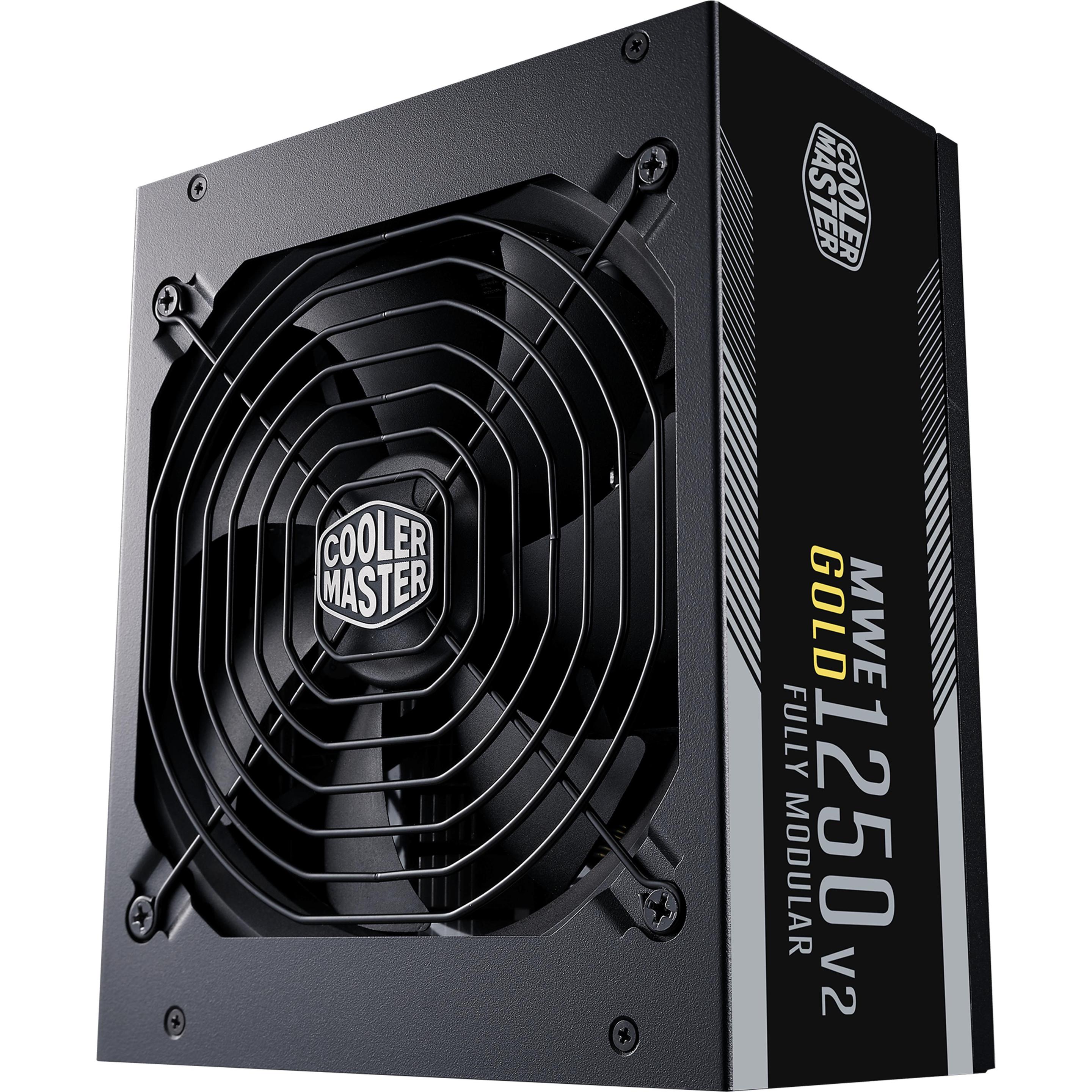 Cooler Master MWE V2 (1250 W), PC Netzteil, Schwarz