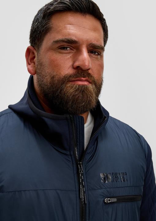 Immagine prodotto S.Oliver Outdoor-Jacke Kapuzenjacke im Fabricmix (XXL)