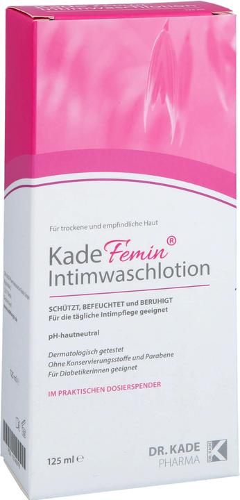 Image du produit Dr. Kade Pharma KadeFemin lotion de lavage intime, 125 ml de lotion (125 ml, Lotion de toilette intime)