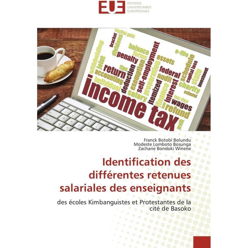 Thumbnail - Identification des différentes retenues salariales des enseignants, Schulbücher von Modeste Lomboto Bosunga, Zacharie Bo...