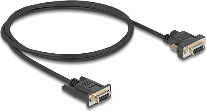 Image du produit Delock Câble série RS-232 D-Sub9 femelle vers D-Sub9 femelle S (1 m)