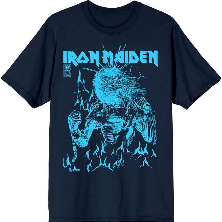 Produktbild Iron Maiden 50 Life After Death Flames TShirt (L)