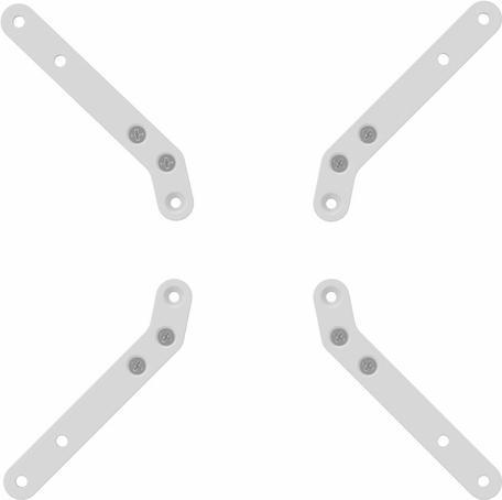 Actual product image Vogels Momo A003 Vesa Extensions White (Mounting- / Adapterplates)