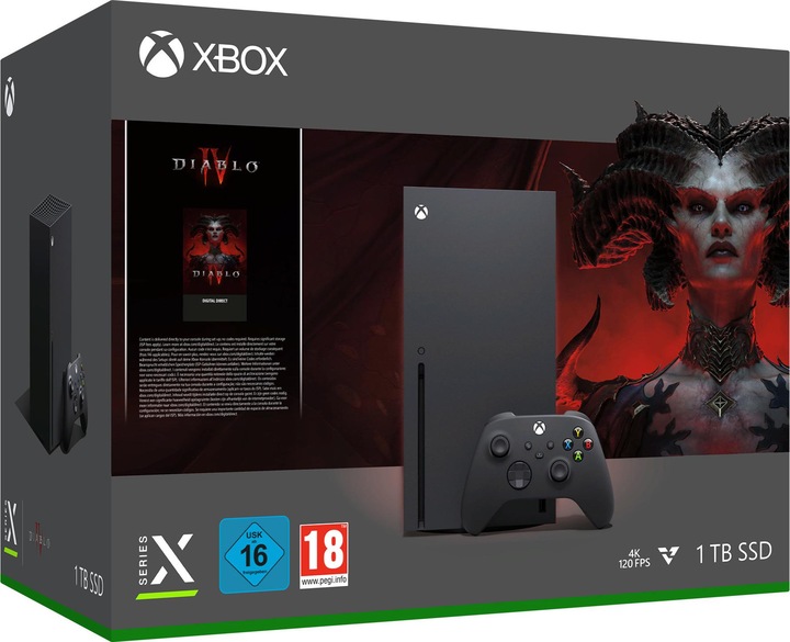 Actual product image Microsoft Xbox Series X – Diablo IV Bundle