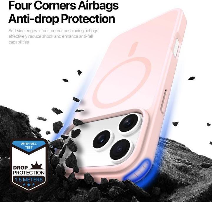 Immagine prodotto Dux Ducis DUCIS iPhone 17 Pro Max Case with MagSafe - Pink (Apple iPhone 17 Pro Max)