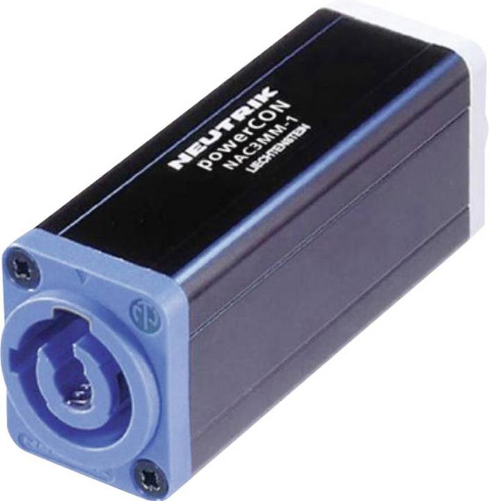 Actual product image Neutrik 3P coupler locking mains connector,20A