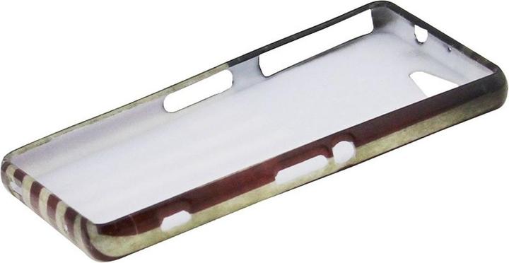 Produktbild König Design Schutzhülle Handytasche Etuis TPU für Handy Sony Xperia Z3 Compact Retro Fahne USA (Sony Xperia Z3 Compact)