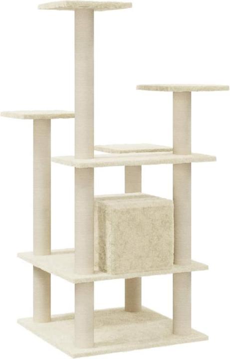 Produktbild vidaXL Katzenbaum (110 cm, Hellgrau)