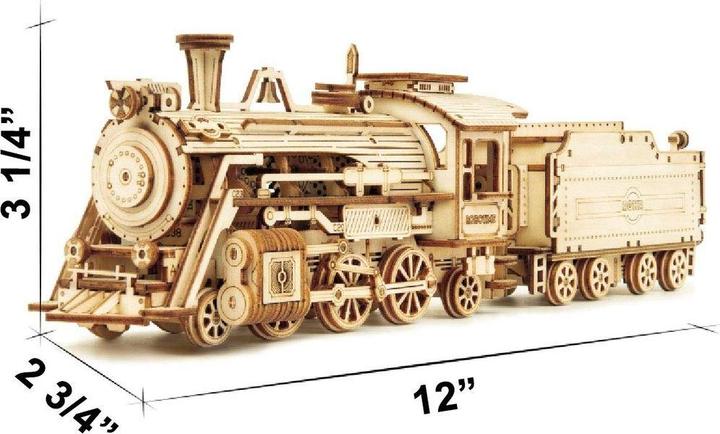 Produktbild Robotime Rokr 3D Holzpuzzle Prime Steam Express 308 Teile