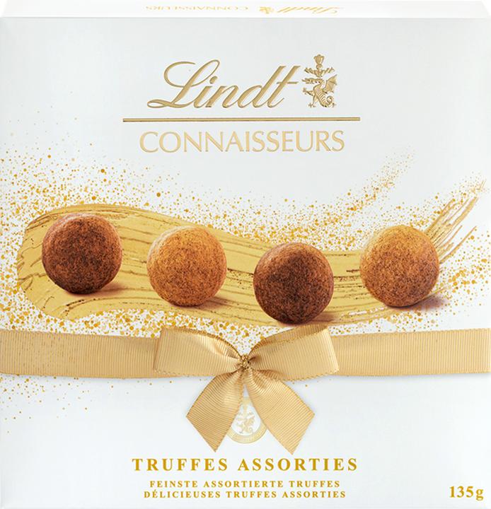 Actual product image Lindt Connaisseurs Truffles Assorted Christmas (150 g)