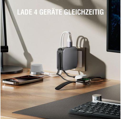 Actual product image 4smarts 3in1 Hybrid Charger Lucid (10000 mAh, 20 W, 37 Wh)
