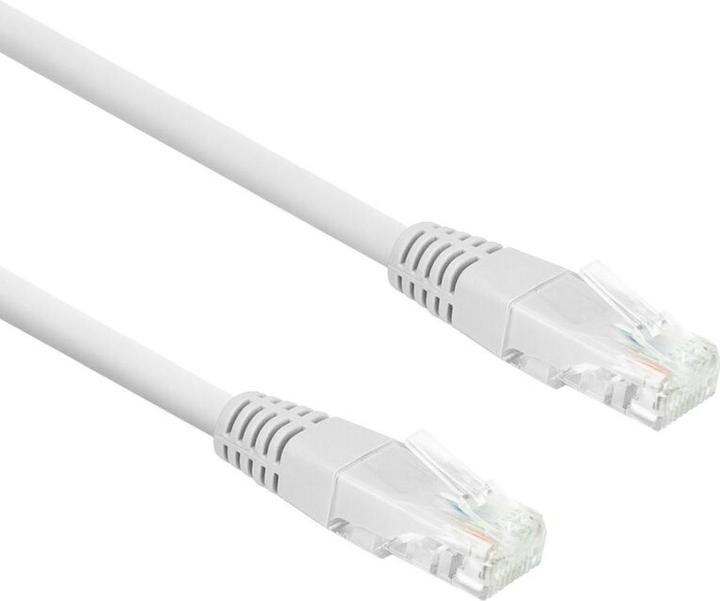 Actual product image Eminent White 5 meter U/UTP CAT6 patch cable with RJ45 connectors (U/UTP, CAT6, 5 m)