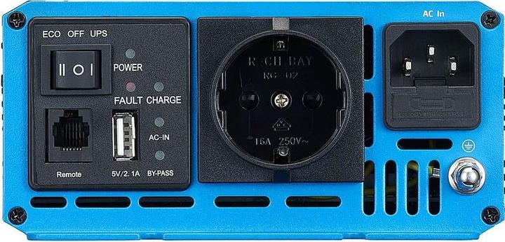 Immagine prodotto Ective CSI52 Sine Charger Inverter 500W/12V Sine Inverter con caricatore e NVS