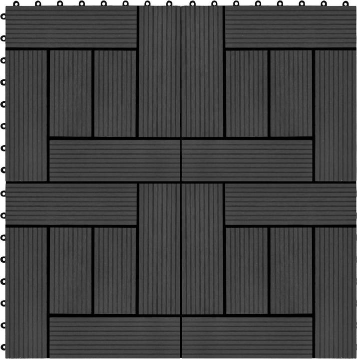 Produktbild vidaXL Terrassenfliese (11x, 30 x 30 cm)