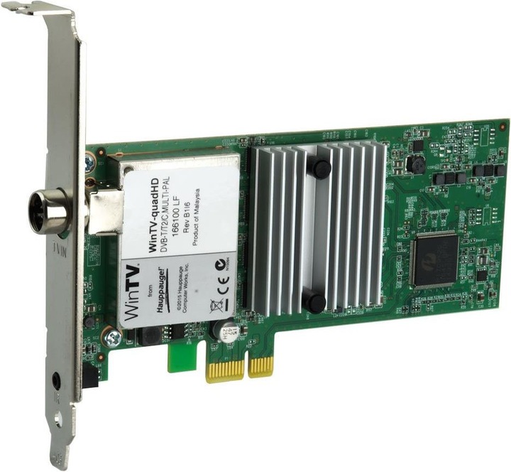 Immagine prodotto Hauppauge WinTV QuadHD (PCI-E x1, DVB-C, DVB-T, DVB-T2)