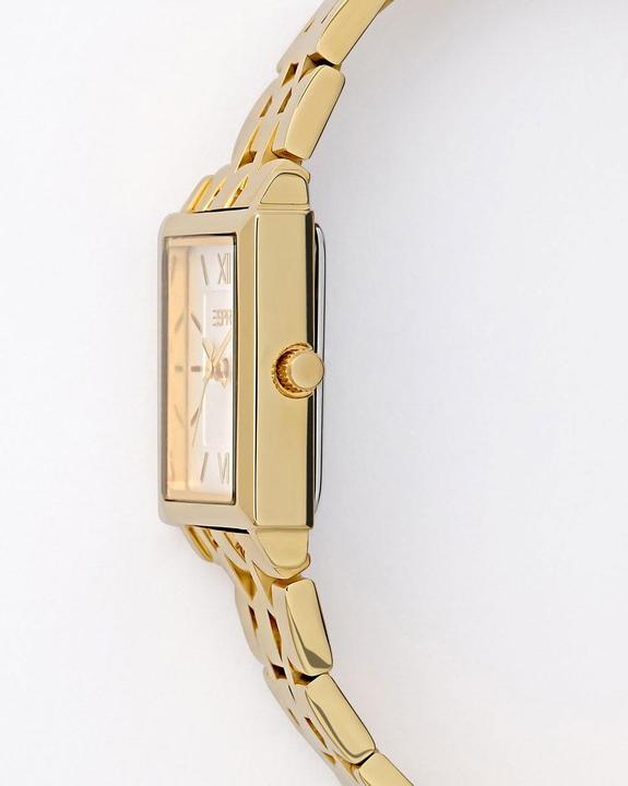 Produktbild Esprit ANGULAR 32.6x23 3H S/WH DIA YG BR Armbanduhr (Analoguhr)