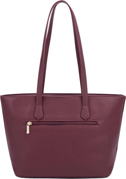 Image du produit David Jones **Damen Schultertasche - Elora Ultra Modell - Pu Vegan Leder** - 36.0 X 23.0 X 11.0 Cm