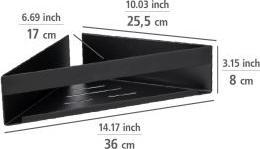 Image du produit Wenko Genova (36 x 17 x 8 cm)