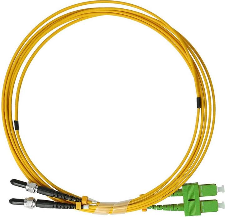 Produktbild BlueOptics Duplex LWL Patchkabel SC/APC-FSMA/PC Singlemode 10 Meter (10 m)